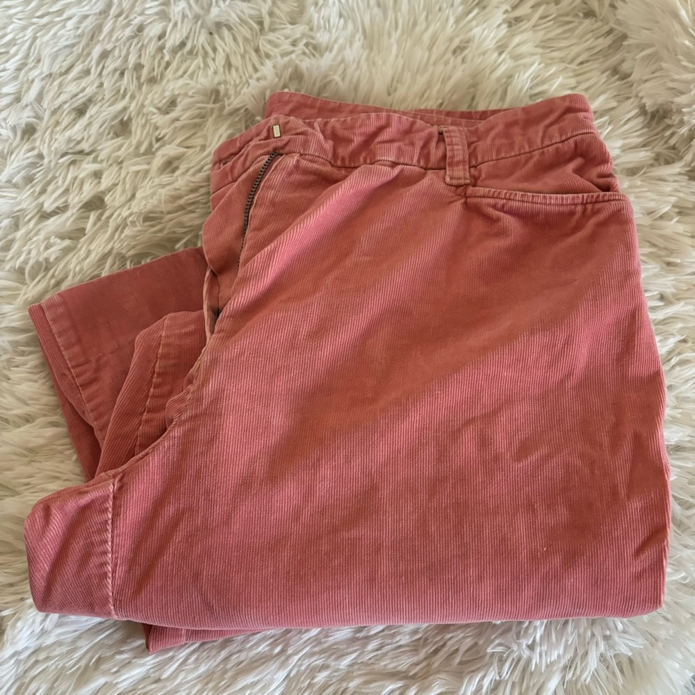 Pink cordoury pants. Size 12
